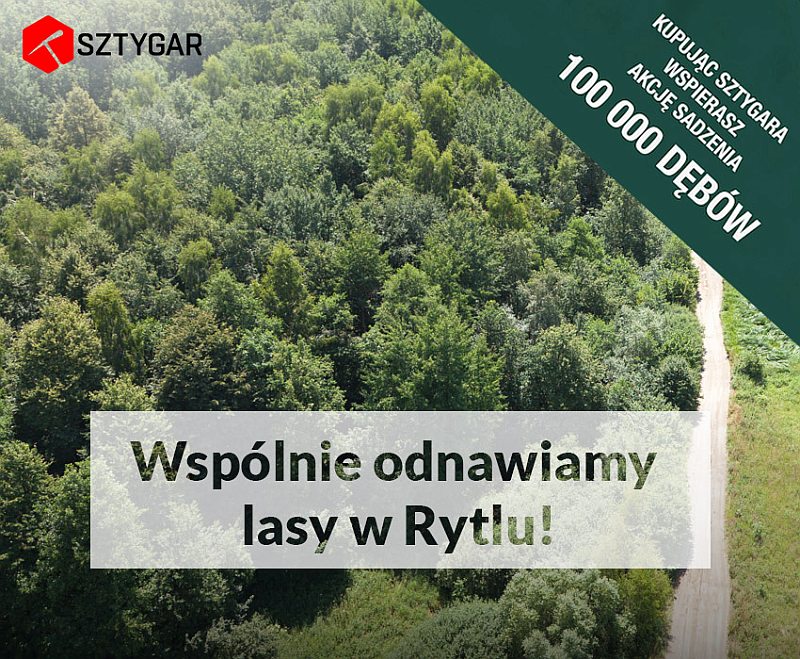 POSADĹš 100 000 DĘBĂW ZE SZTYGAREM!