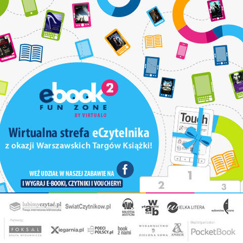 Wirtualna strefa eCzytelnika – wspólny projekt Virtualo i wydawnictw z okazji Warszawskich Targów Książki