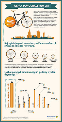 Sezonowe trendy w wyszukiwarkach. Polacy aktywnie poszukują informacji o rowerach