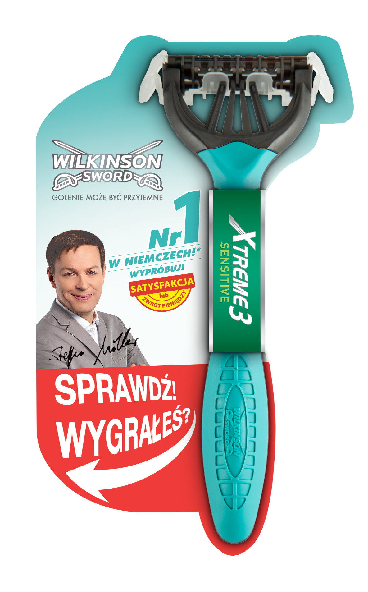 rozdają Polakom maszynki do golenia Xtreme3