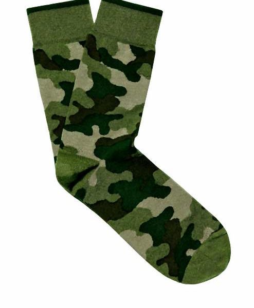 Skarpety moro w odcieniach khaki, brązu, szarości