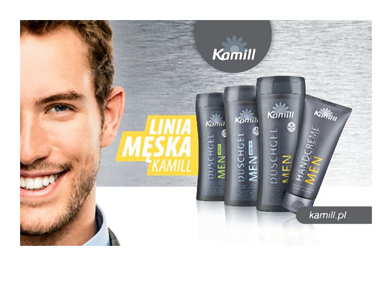 Linia żeli pod prysznic Kamill Duschgel Men