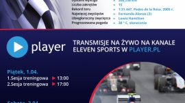 Grand Prix Bahrajnu F1® – pustynne zmagania najlepszych kierowców na player.pl!