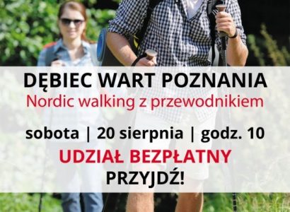 Dębiec wart Poznania – nordic walking z przewodnikiem