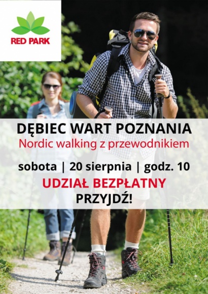 Dębiec wart Poznania – nordic walking z przewodnikiem