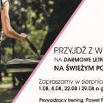 Aura Centrum zaprasza Mamy na letnie treningi z dziećmi