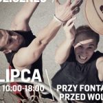 Uliczny turniej koszykówki w Wola Parku