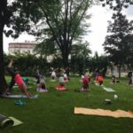 Joga w Parku Ulricha w Wola Parku
