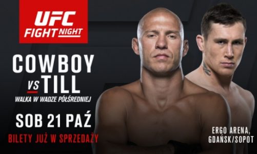 DONALD CERRONE vs. DARREN TILL główną walką wieczoru na gali UFC® w GDAŃSKU