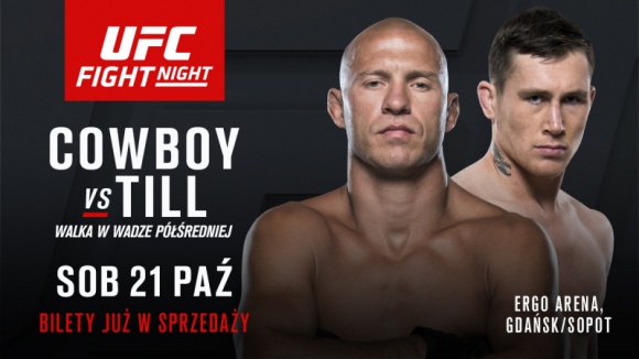 DONALD CERRONE vs. DARREN TILL główną walką wieczoru na gali UFC® w GDAŃSKU