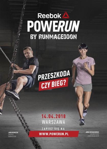 Już w kwietniu odbędzie się unikalny bieg  Reebok POWERUN by Runmageddon!