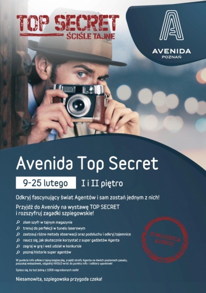 Tajne przez poufne, czyli interaktywna wystawa „Top Secret” w Avenidzie Poznań