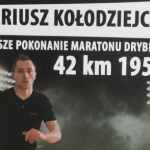 Dariusz Kołodziejczyk biegnie po Rekord Guinnessa