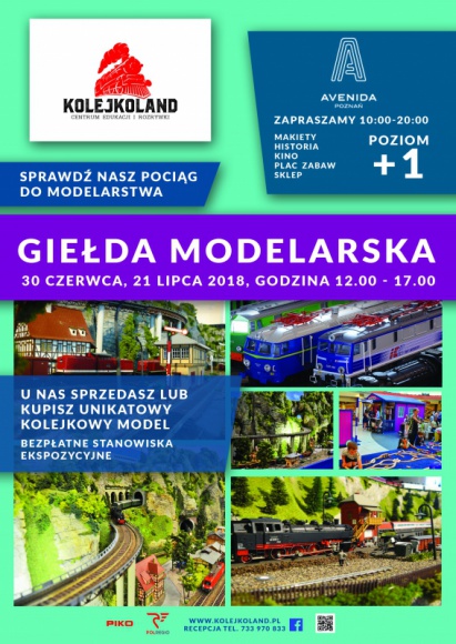 Giełda modelarska w Avenidzie Poznań