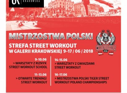Mistrzostwa Polski Street Workout 2018 w Krakowie