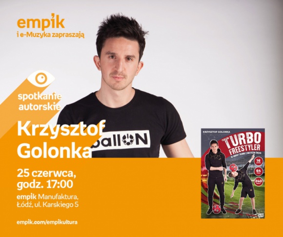 KRZYSZTOF GOLONKA – SPOTKANIE AUTORSKIE – ŁÓDŹ