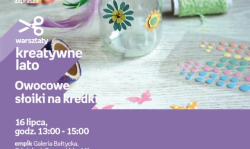 Owocowe słoiki na kredki | Empik Galeria Bałtycka