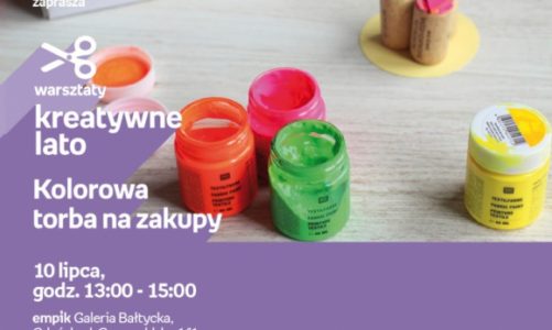 Kolorowa torba na zakupy | Empik Galeria Bałtycka