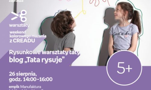 RYSUNKOWE WARSZTATY TATY – BLOG "TATA RYSUJE" – ŁÓDŹ