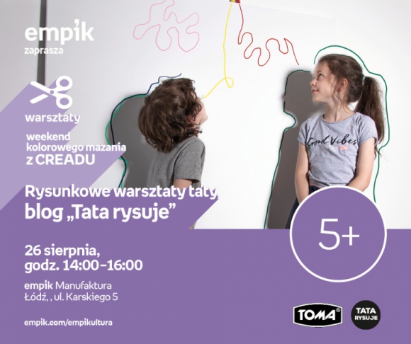RYSUNKOWE WARSZTATY TATY – BLOG "TATA RYSUJE" – ŁÓDŹ