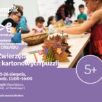 ZWIERZĘTA Z KARTONOWYCH PUZZLI – WARSZTATY KREATYWNE – ŁÓDŹ