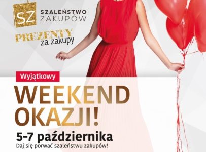 Jesień pełna gorących okazji, czyli Zielone Arkady z akcją „Szaleństwo zakupów”