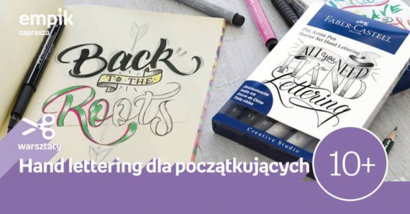 Hand lettering dla początkujących | Empik Złote Tarasy