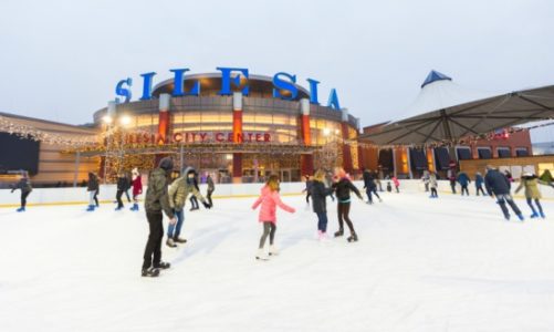 Zimowe emocje na lodowisku w Silesia City Center