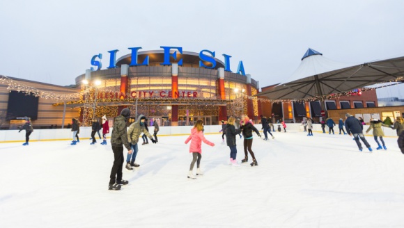 Zimowe emocje na lodowisku w Silesia City Center