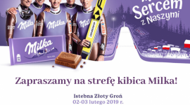 Strefa Kibica Milka i zawody w Slalomie Gigancie na stoku w Istebnej