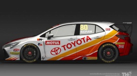 Nowa Toyota Corolla BTCC w legendarnych barwach Castrol
