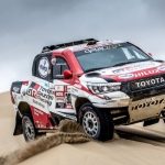 Fernando Alonso przetestuje dakarową Toyotę Hilux w RPA