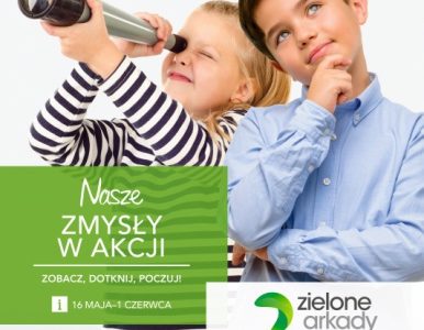 Interaktywna wystawa „Senseations – zmysły w akcji” w Zielonych Arkadach