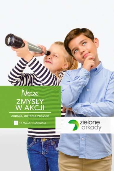 Interaktywna wystawa „Senseations – zmysły w akcji” w Zielonych Arkadach