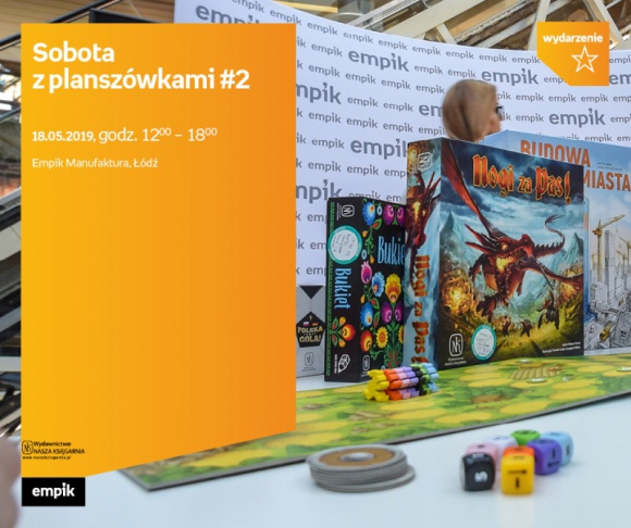 SOBOTA Z PLANSZÓWKAMI #2 – NASZA KSIĘGARNIA – ŁÓDŹ