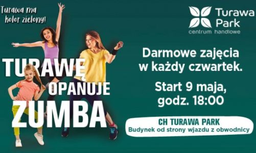 Darmowe zajęcia Zumby w każdy czwartek maja i czerwca w CH Turawa Park