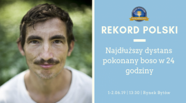 Paweł Mej po raz kolejny w rekordowym biegu boso