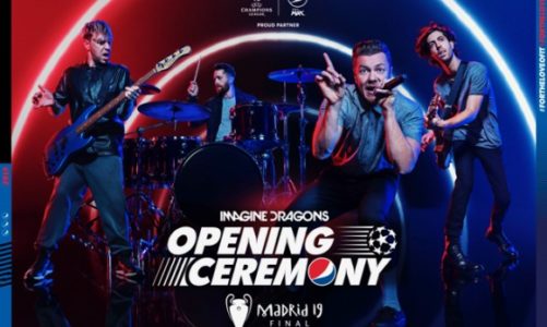 Imagine Dragons na uroczystym otwarciu finału Ligi Mistrzów UEFA