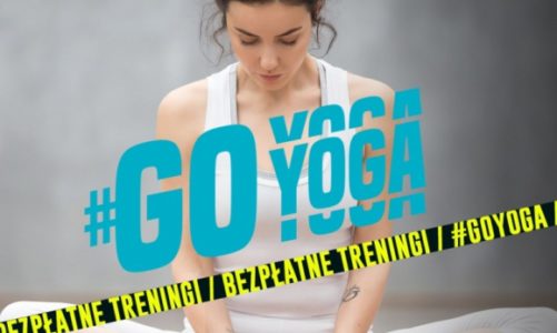Darmowy trening #GOYoga w każdą sobotę o 10:30 – 11:30 w GO Sport w C.H. Promena