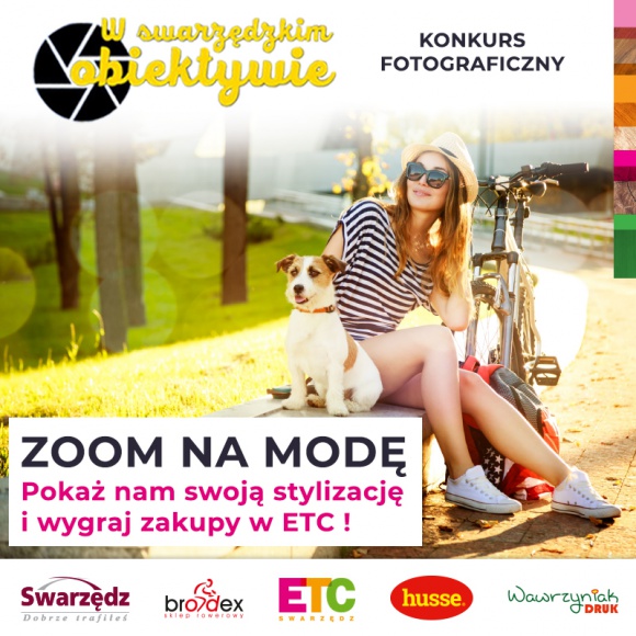 Zoom na modę – wygraj w konkursie „W swarzędzkim obiektywie”