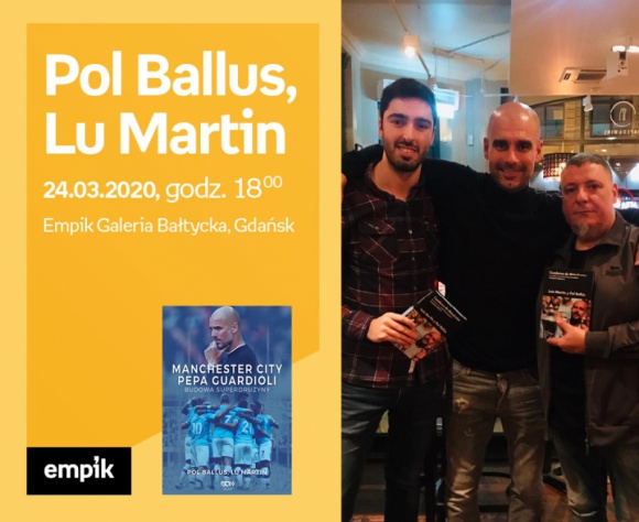 ODWOŁANE Manchester City Pepa Guardioli | Empik Galeria Bałtycka