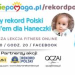 Ustanawiają Rekord Polski z Qczajem w szczytnym celu dla Haneczki