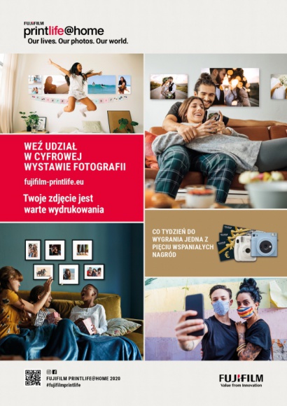 Weź udział w wirtualnej wystawie i konkursie Fujifilm printlife@home
