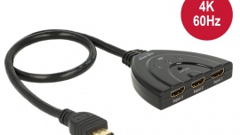 Trzy źródła, jeden ekran – przełącznik Delock HDMI UHD