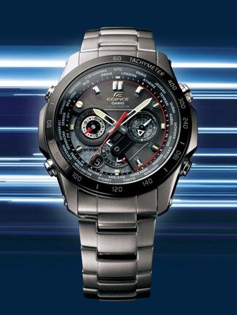 Dwuwarstwowa, trójwymiarowa tarcza w nowym CASIO EDIFICE