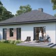 MAŁY DOM Z ELEMENTĂW PREFABRYKOWANYCH