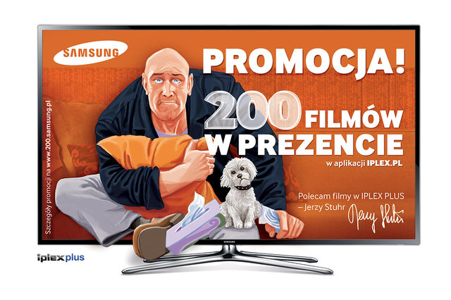 200 filmów w prezencie – akcja promocyjna Samsung i iplex.pl