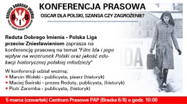 Przeciw zniesławieniu BIZNES, Kultura - Fundacja ?Reduta Dobrego Imienia? zaapelowała do władz Polskiego Instytutu Sztuki Filmowej o podjęcie działań w związku z rosnącą popularnością filmu ?Ida? na świecie. Przedstawiciele fundacji zwracają uwagę, że film fałszuje obraz i rolę Polski w czasie II wojny światowej.