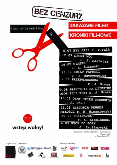 KINO LETNIE NA DZIEDZIŃCU CBF ?NOWY ŚWIAT? ? OBEJRZYJ FILMY ?BEZ CENZURY?!
