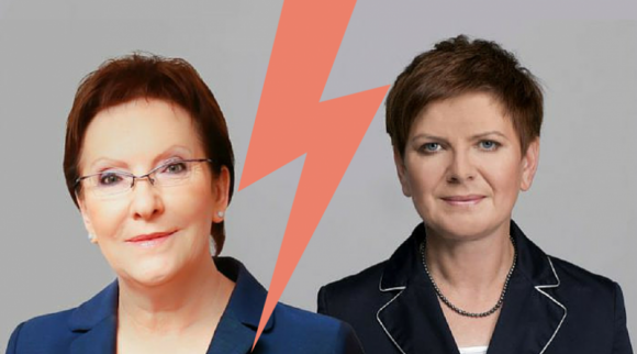 Królowe polskiej polityki BIZNES, Media i PR - Polską scenę polityczną po raz pierwszy zdominowały kobiety ? Ewa Kopacz i Beata Szydło.